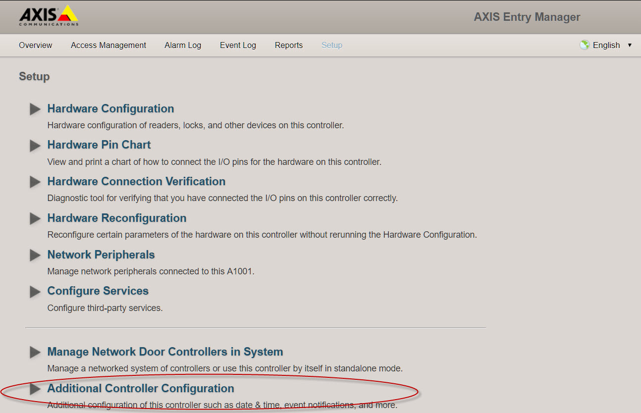 Axis A1001 Axis A1001