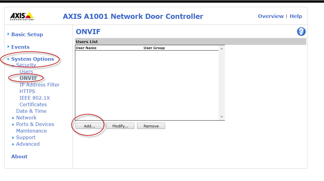 Axis A1001 Axis A1001