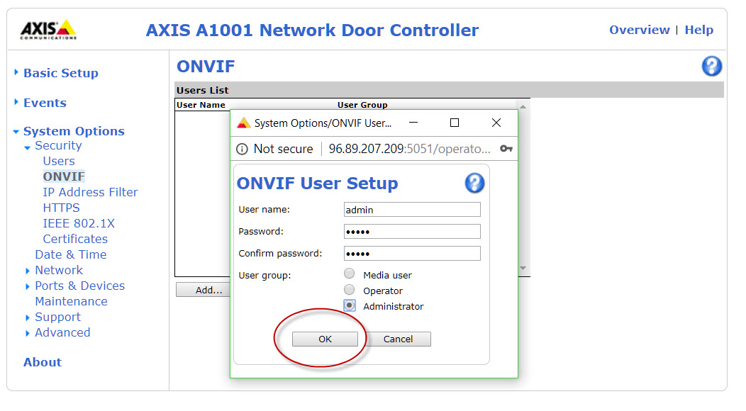 Axis A1001 Axis A1001